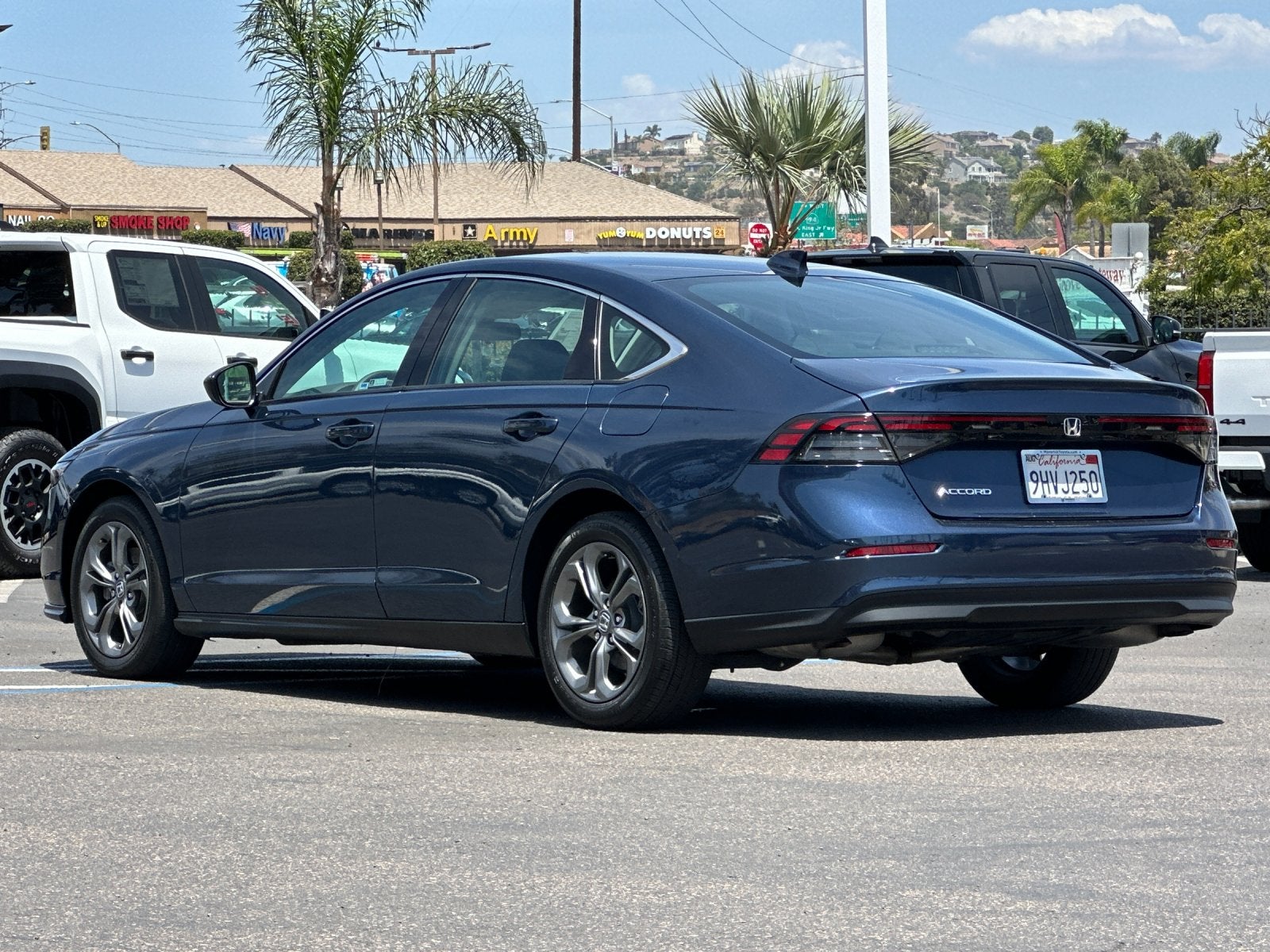 2023 Honda Accord — rear three-quarter view