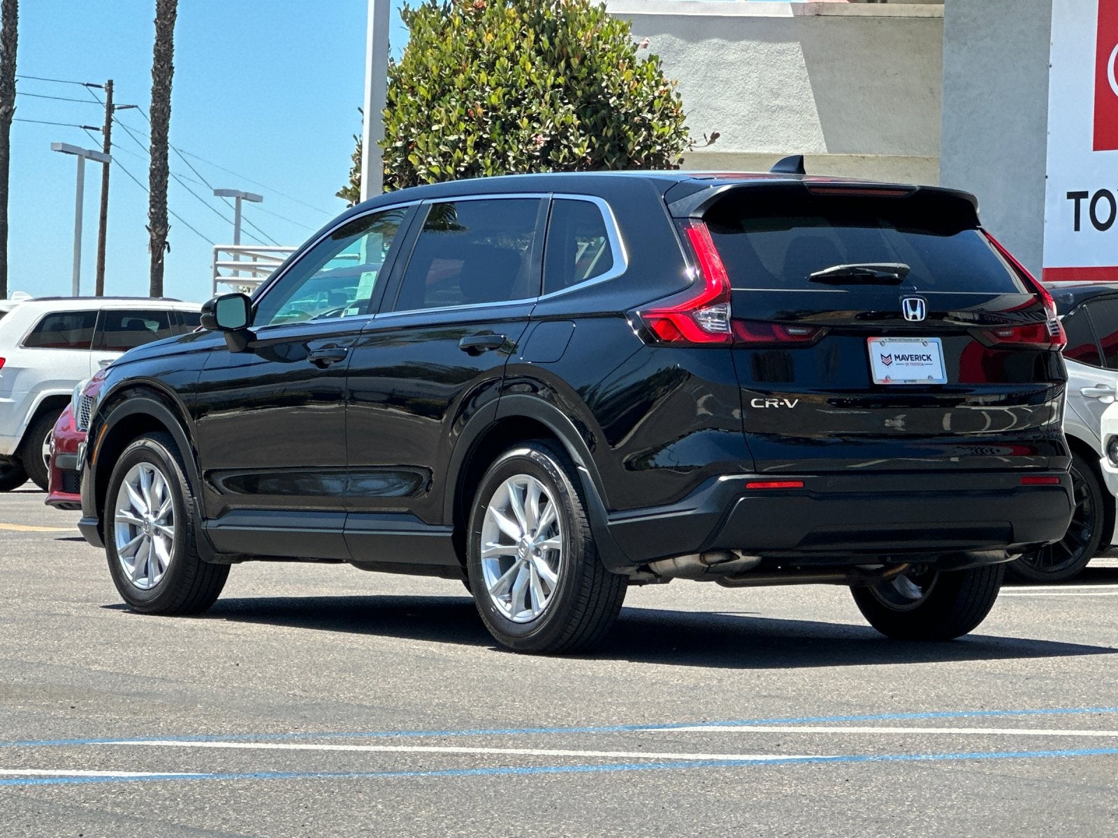 2024 Honda CR-V — rear three-quarter view