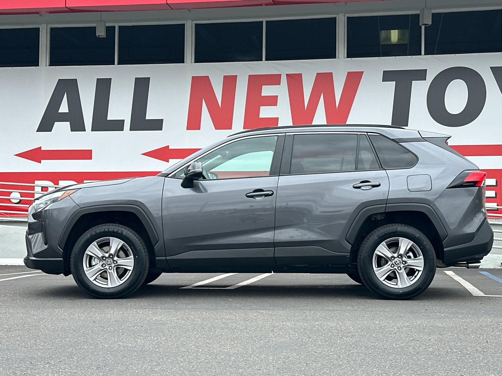 2025 Toyota RAV4 — side profile view