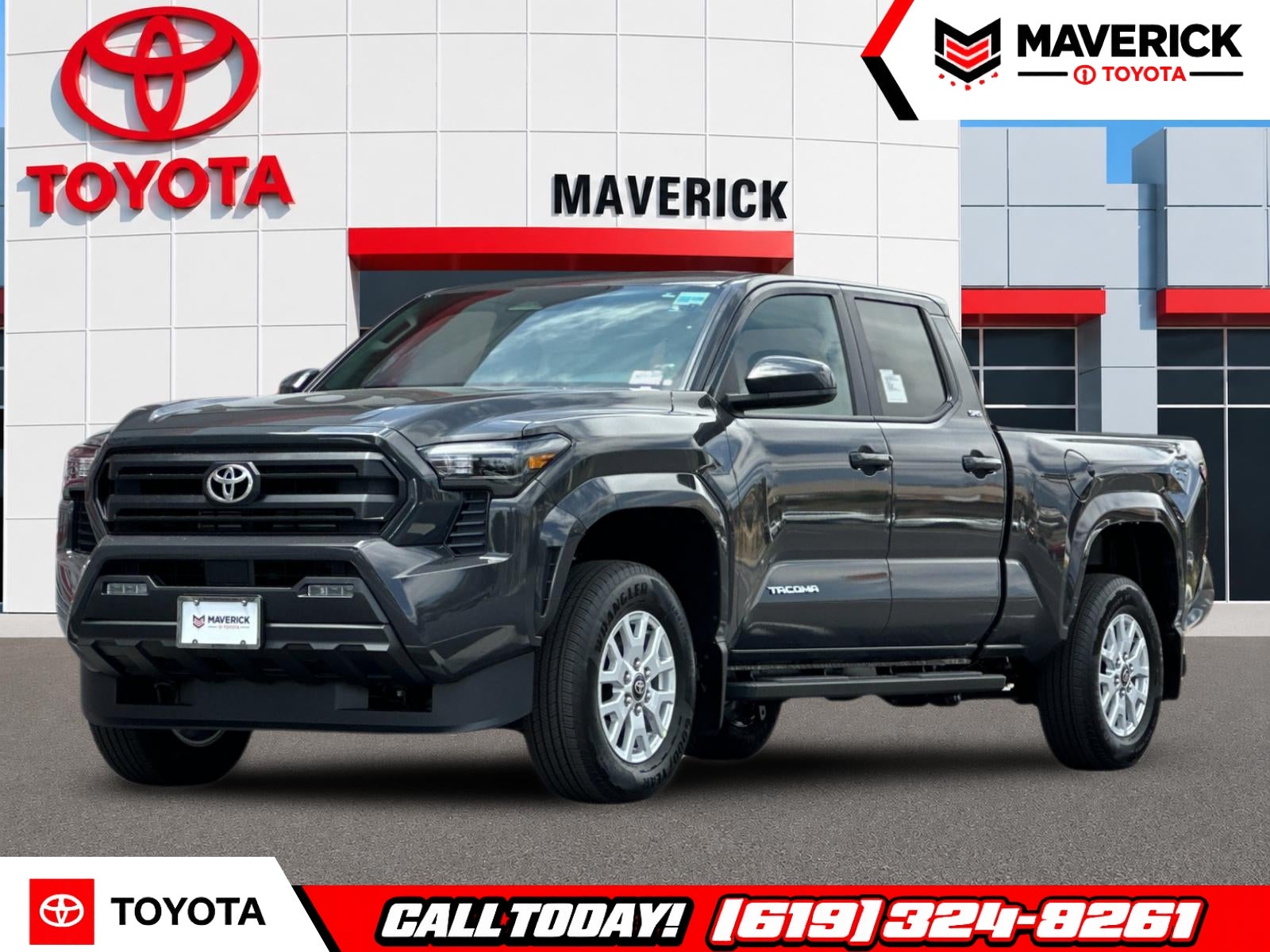2026 Toyota Tacoma SR5 in Underground — front three-quarter view