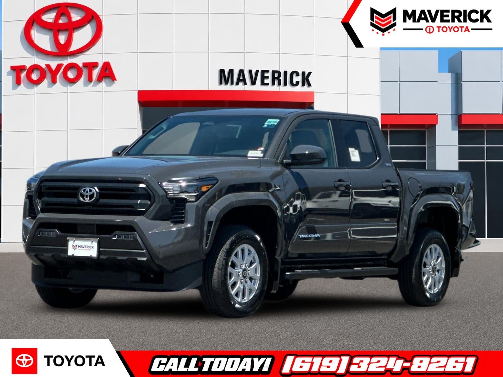 2026 Toyota Tacoma SR5 in Underground — front three-quarter view