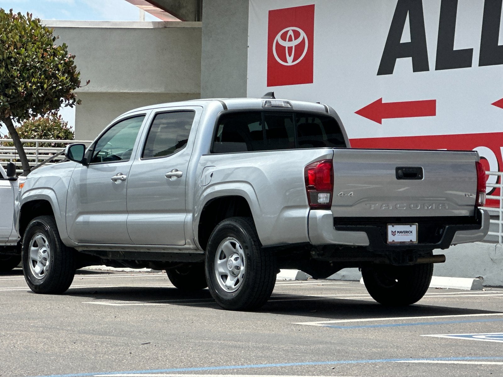 2023 Toyota Tacoma — rear three-quarter view