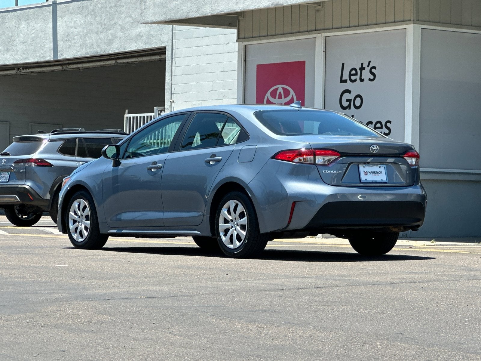 2024 Toyota Corolla — rear three-quarter view