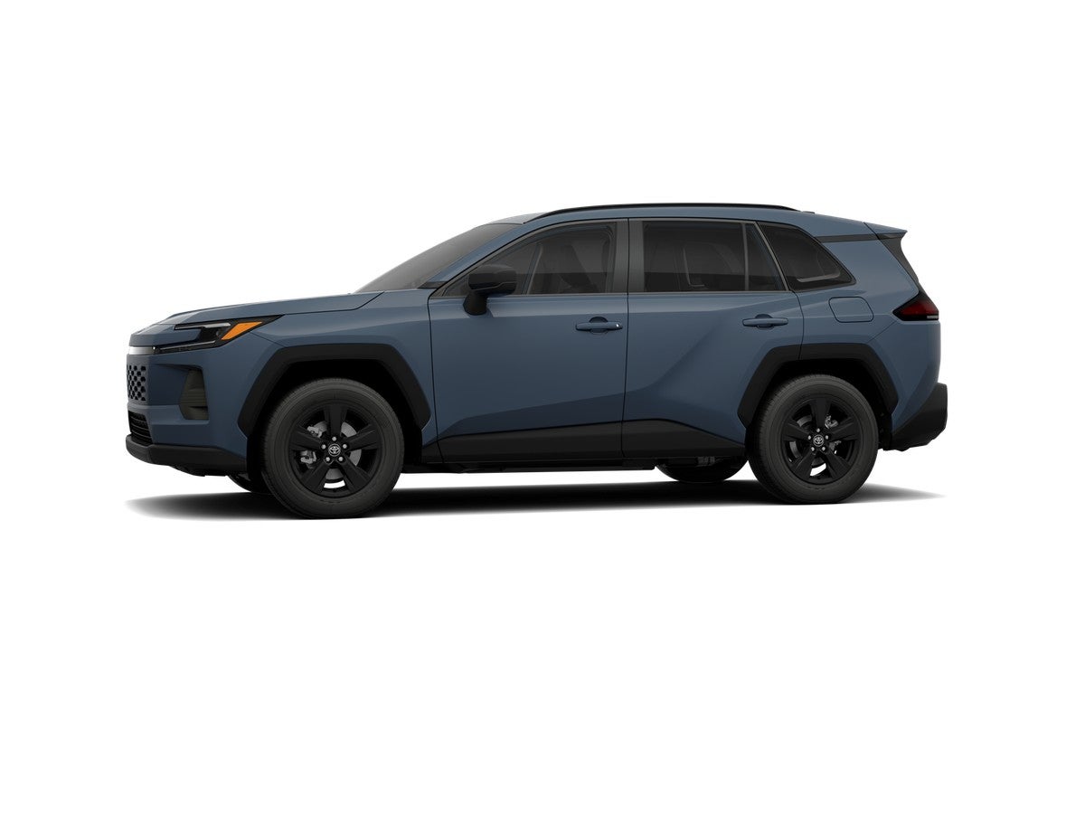 2026 Toyota RAV4 — rear three-quarter view