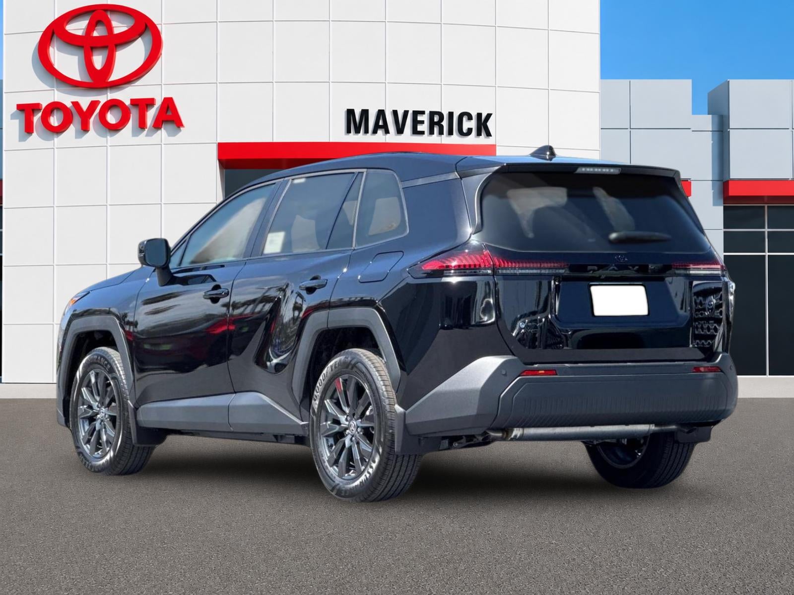 2026 Toyota RAV4 — rear three-quarter view