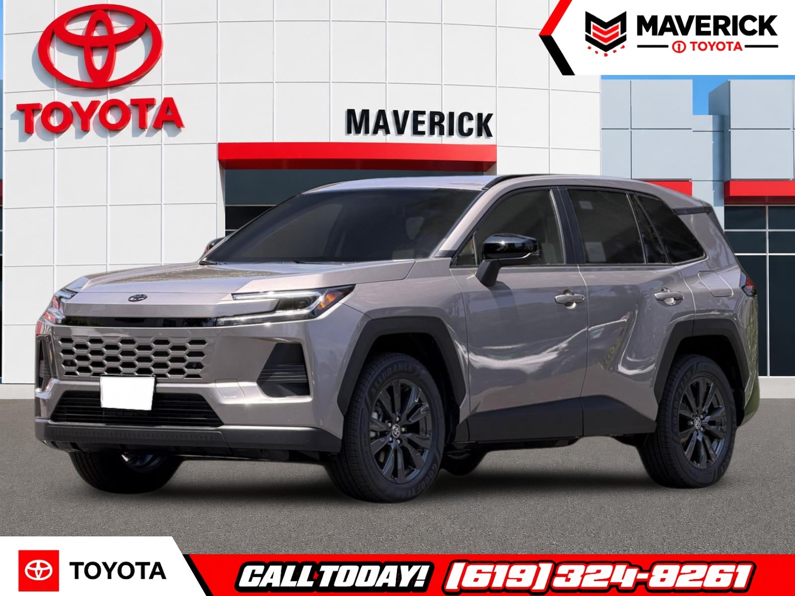 2026 Toyota RAV4 XLE Premium in Meteor Shower — front three-quarter view