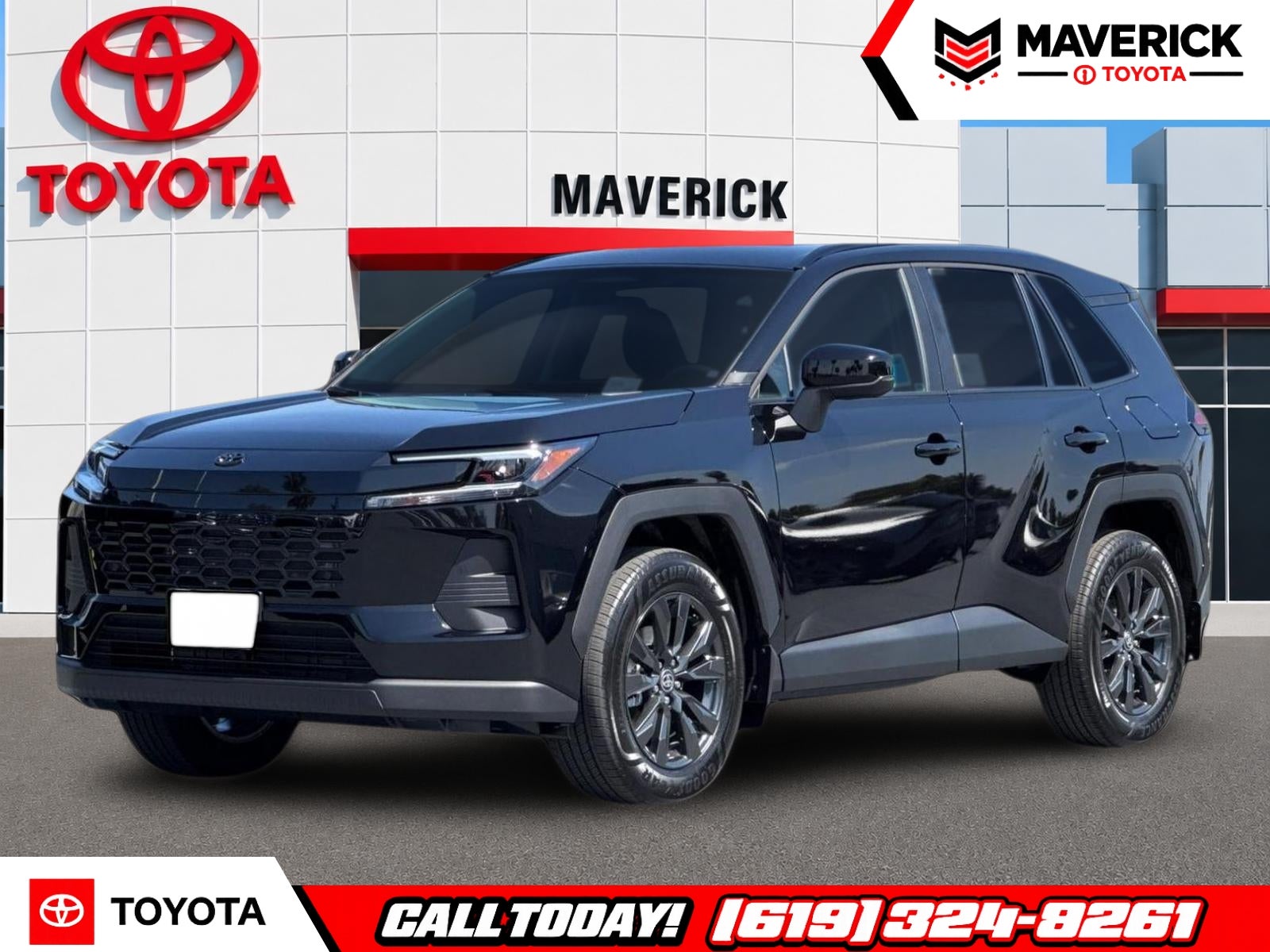2026 Toyota RAV4 XLE Premium in Storm Cloud — front three-quarter view
