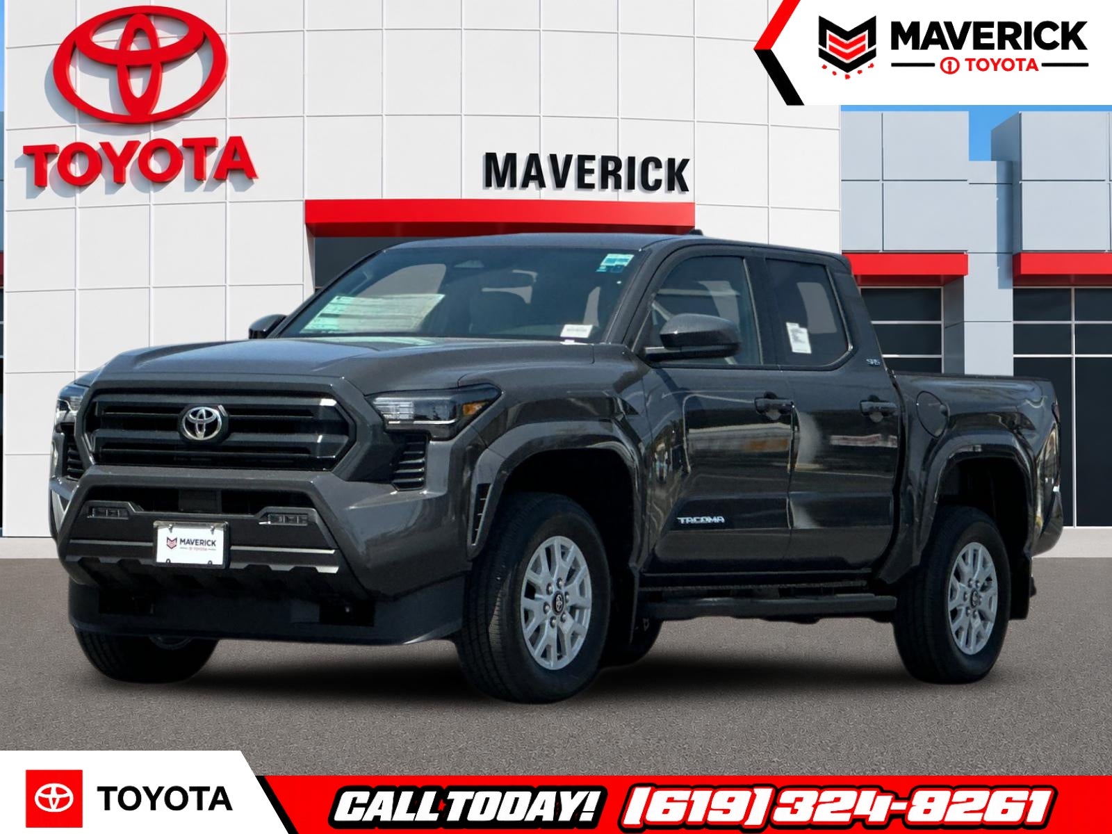 2026 Toyota Tacoma SR5 in Underground — front three-quarter view