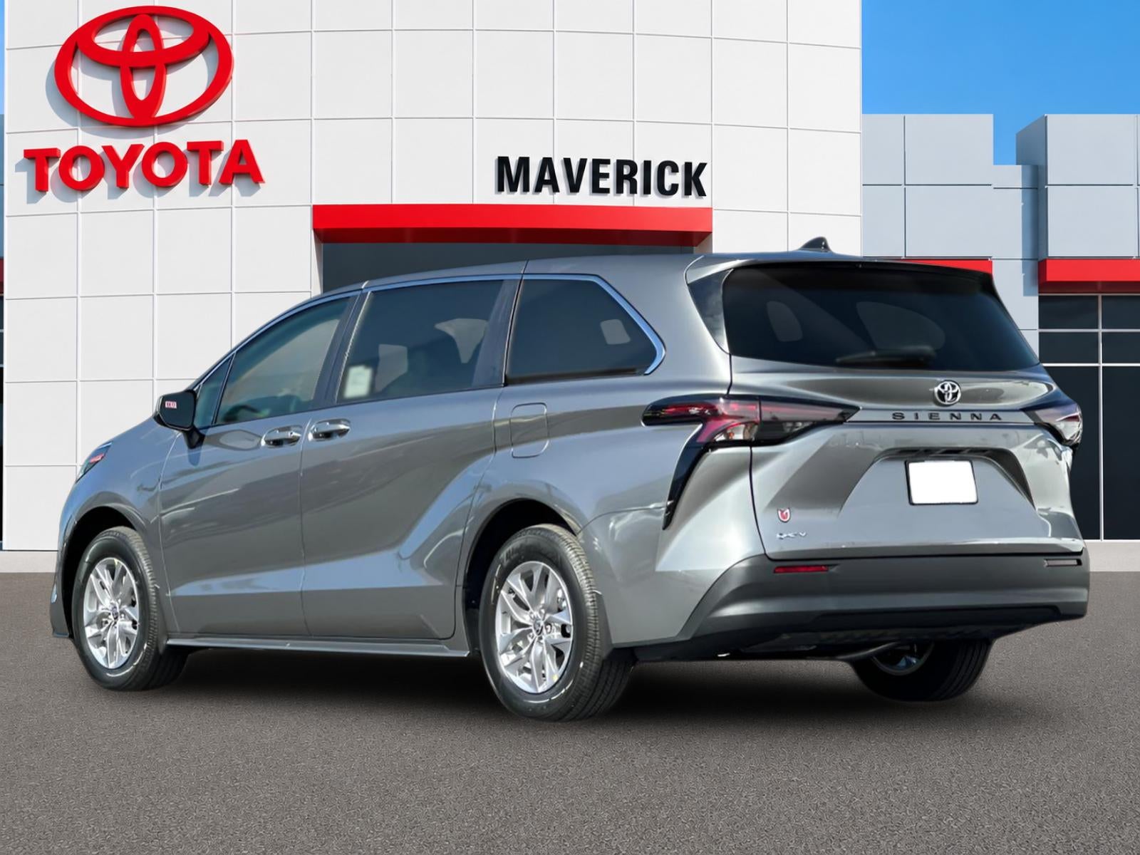2026 Toyota Sienna — rear three-quarter view
