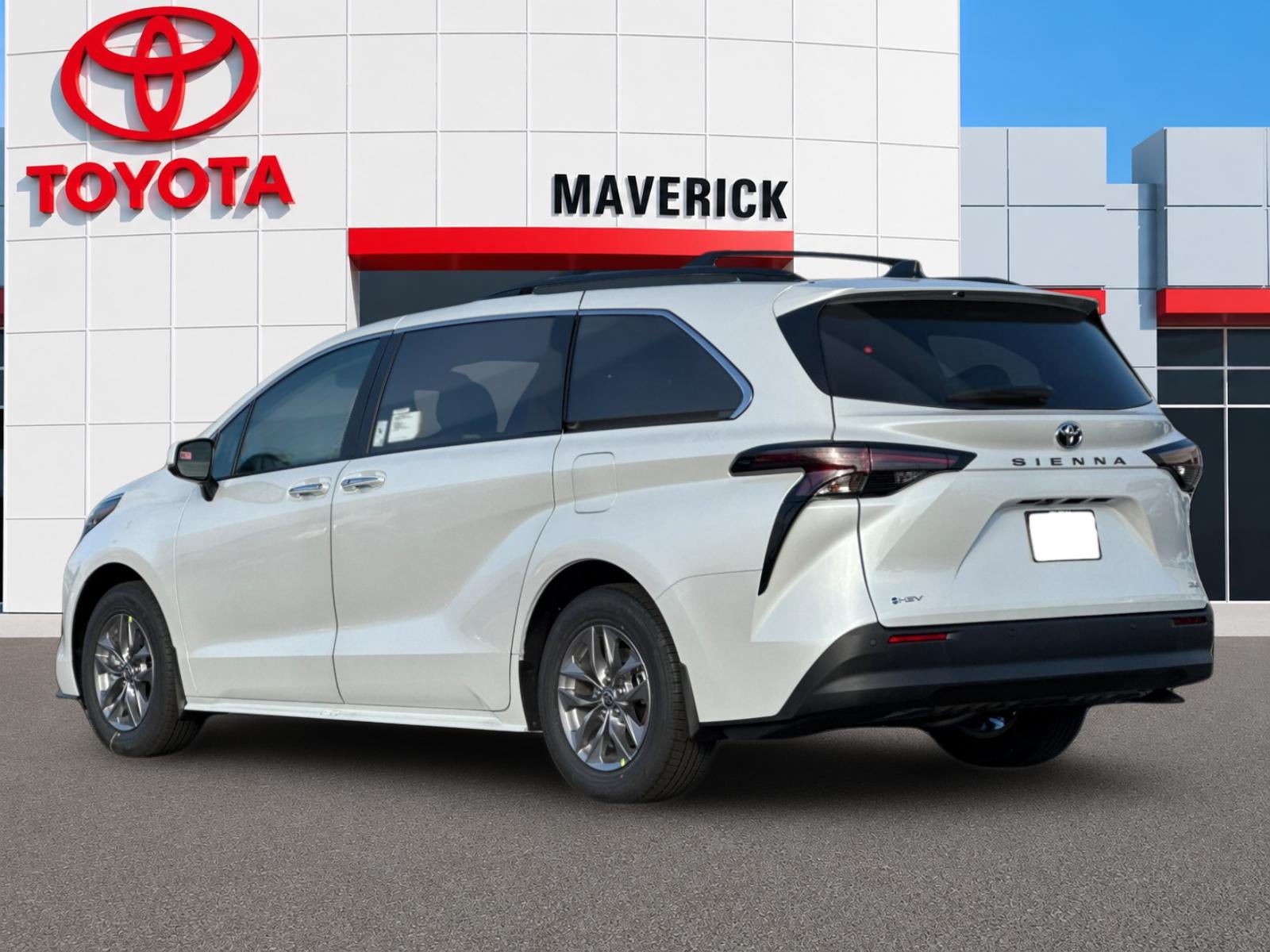 2026 Toyota Sienna — rear three-quarter view