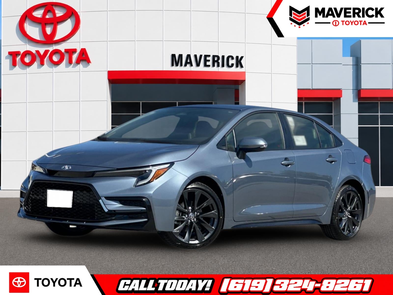 2026 Toyota Corolla SE in Celestite — front three-quarter view