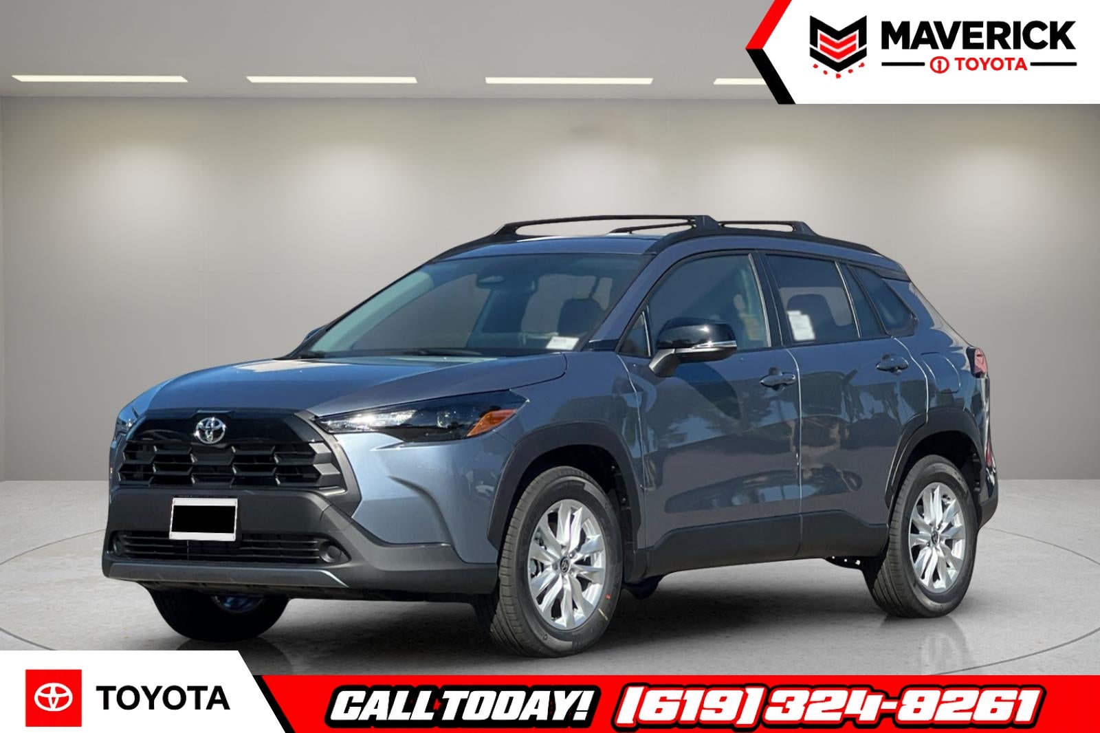 2026 Toyota Corolla Cross LE in Celestite — front three-quarter view