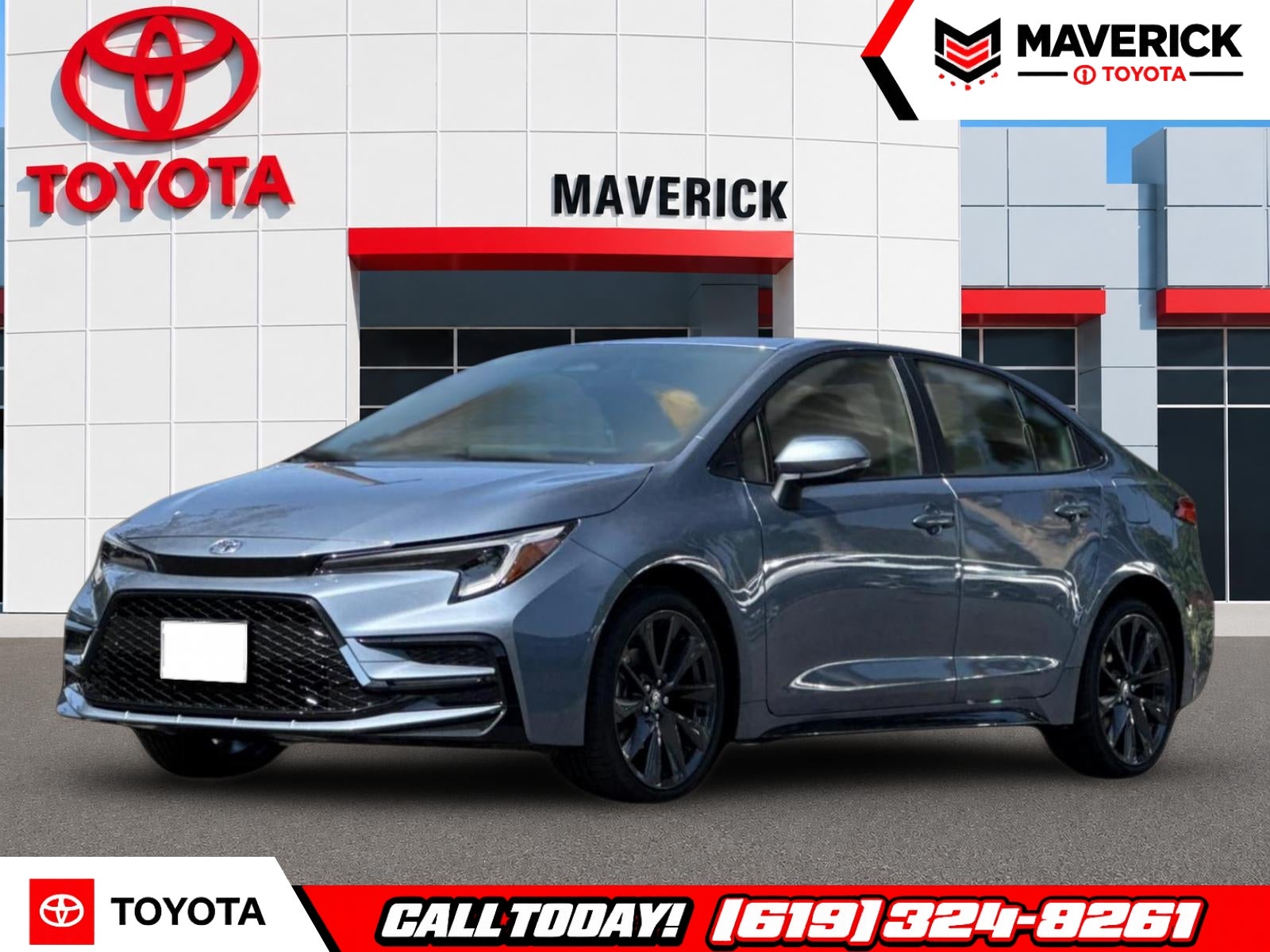 2026 Toyota Corolla Hybrid Hybrid SE in Celestite — front three-quarter view