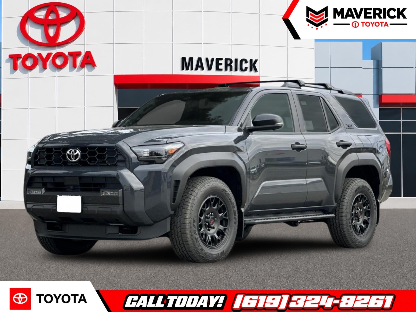 2026 Toyota 4Runner TRD Off-Road Premium in Underground — front three-quarter view