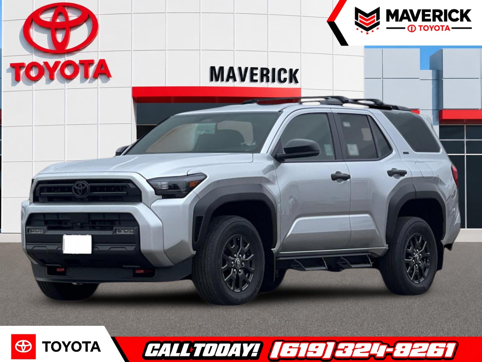 2026 Toyota 4Runner SR5 in Cutting Edge — front three-quarter view