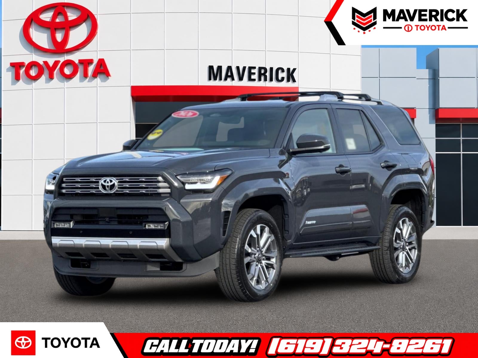 2026 Toyota 4Runner Limited in Underground — front three-quarter view