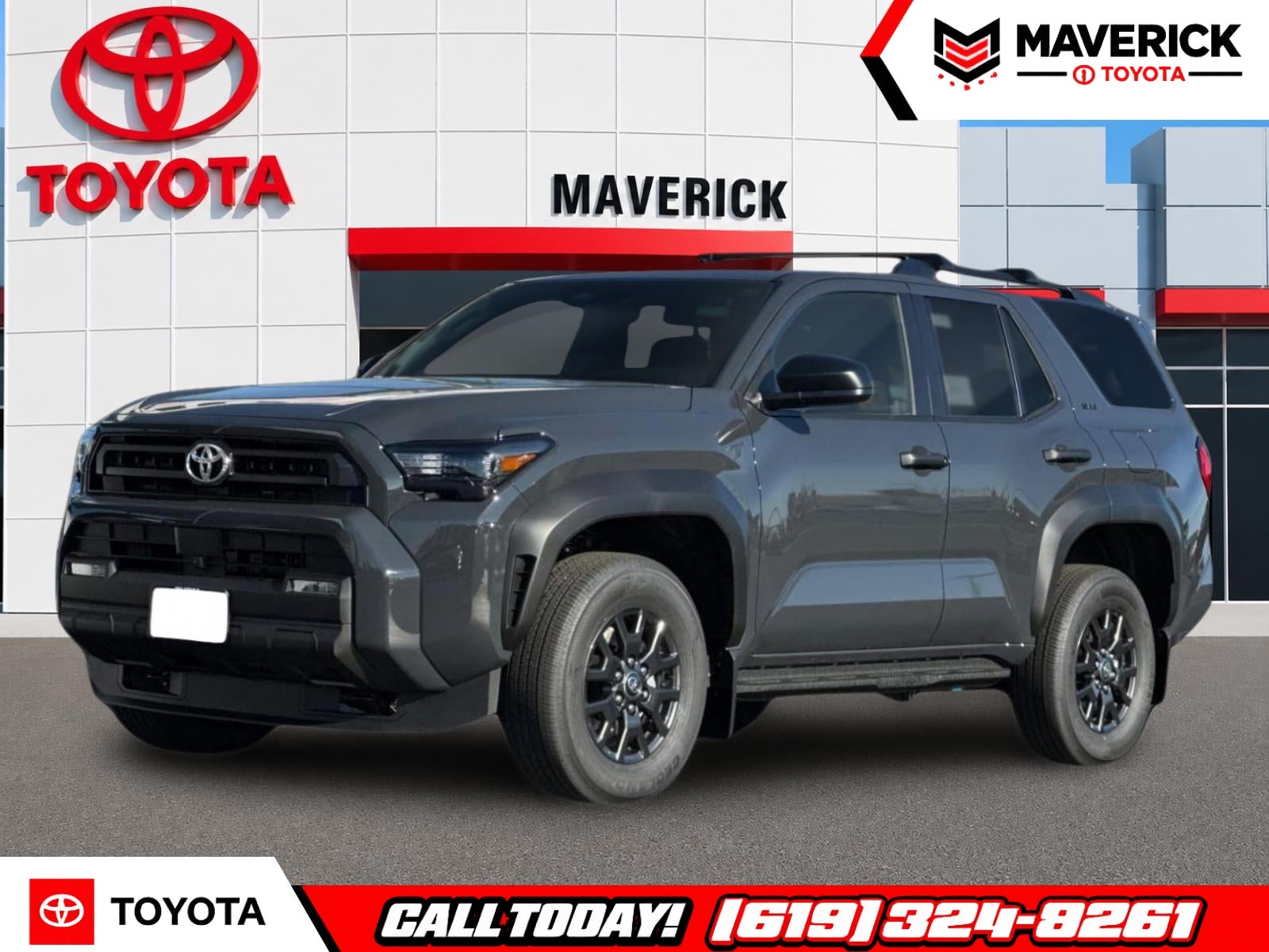2026 Toyota 4Runner SR5 in Underground — front three-quarter view