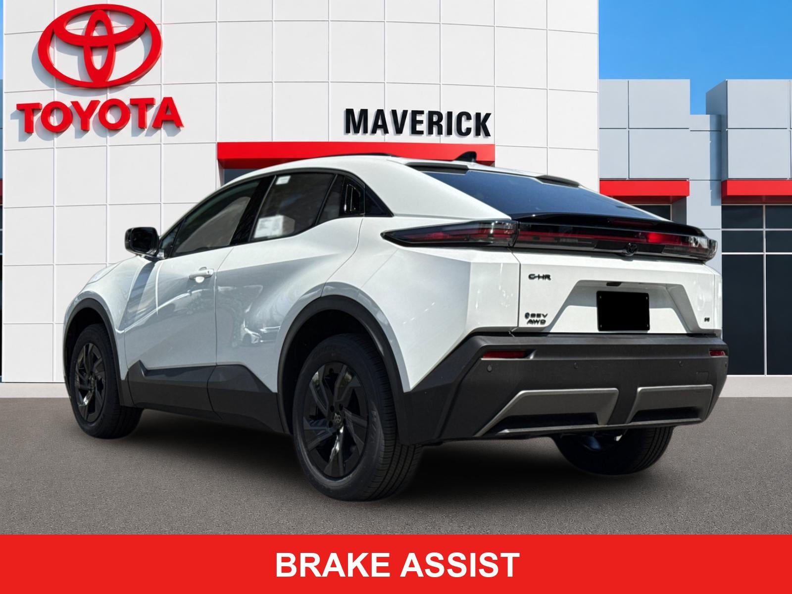 2026 Toyota C-HR — rear three-quarter view